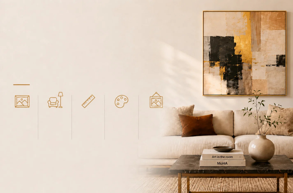 Ev Dekorasyonunda Sanat Eseri Nasıl Seçilir? Modern Yaşam Alanları İçin Rehber