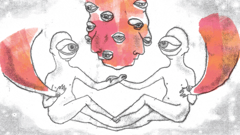 Eye And Mind Series Encrusted In Its Flesh /Göz Ve Tin Serisi Tenine İşlemiş