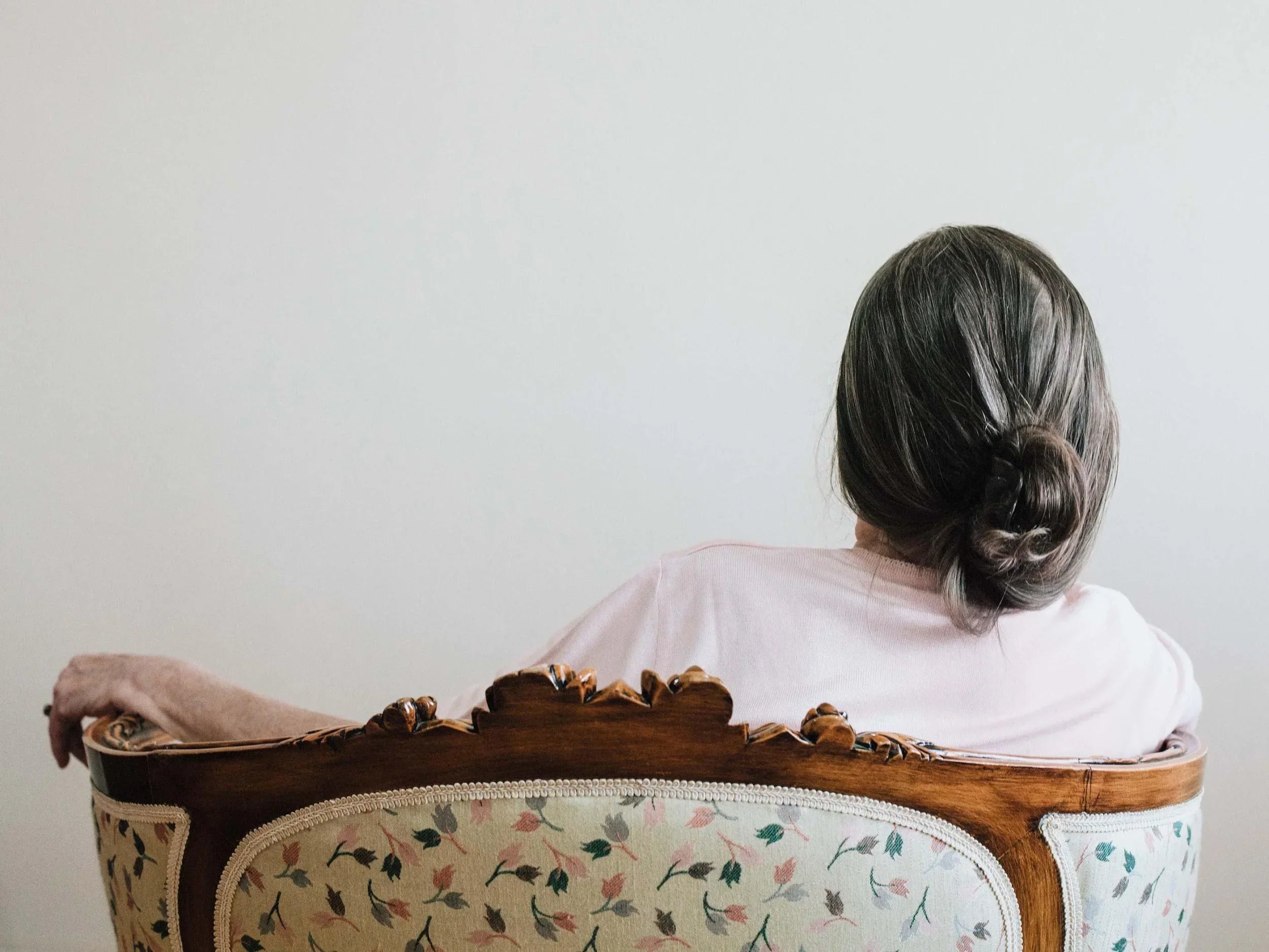 Double Portrait | Mama on Sofa