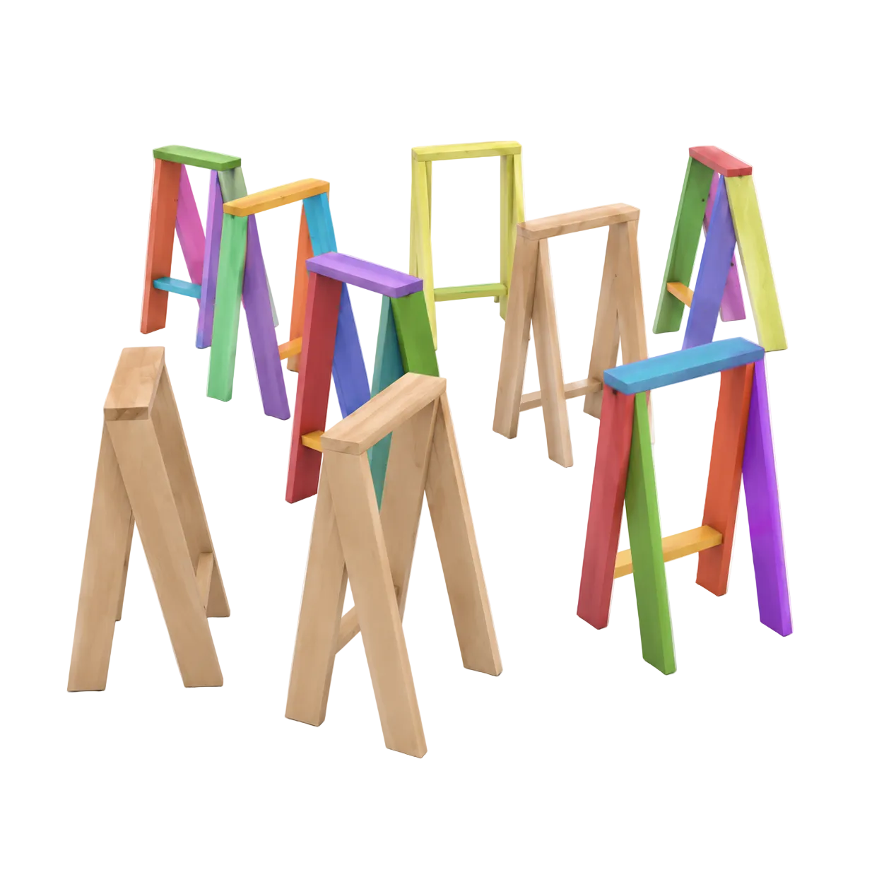 Katlanabilir Ahşap Seyir Taburesi