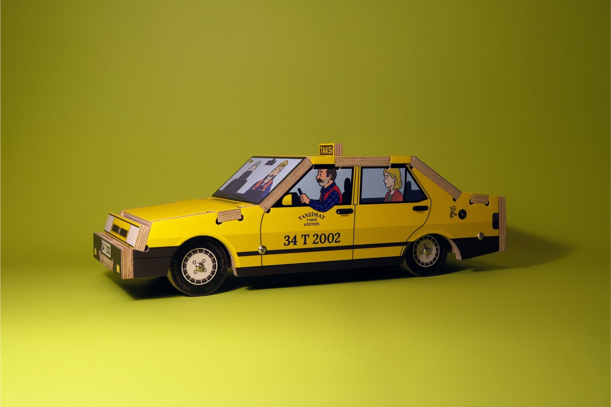 PostaKit Plywood: 2002 Şahin 1.6 i.e. İstanbul Taxi
