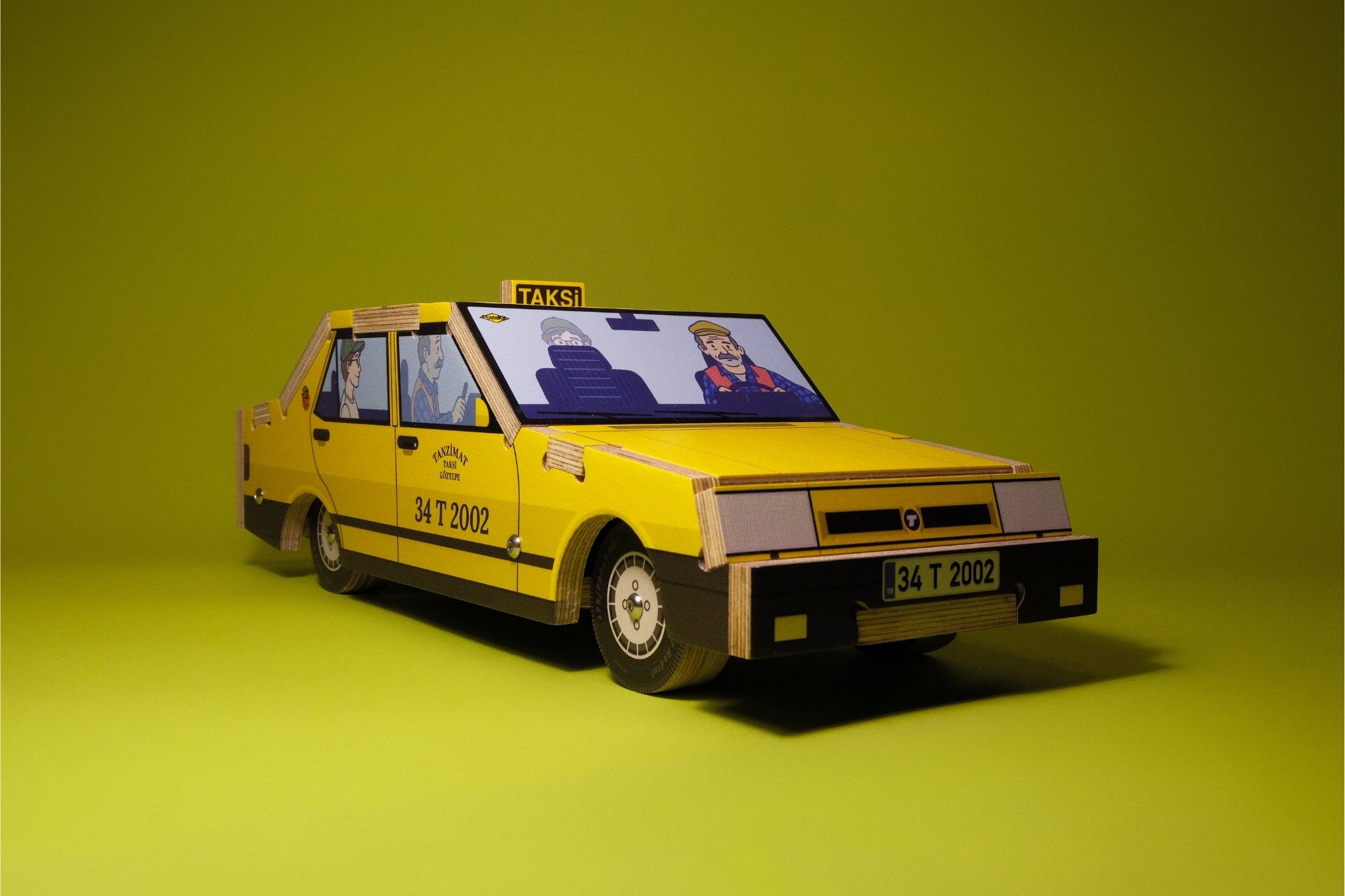 PostaKit Plywood: 2002 Şahin 1.6 i.e. İstanbul Taxi