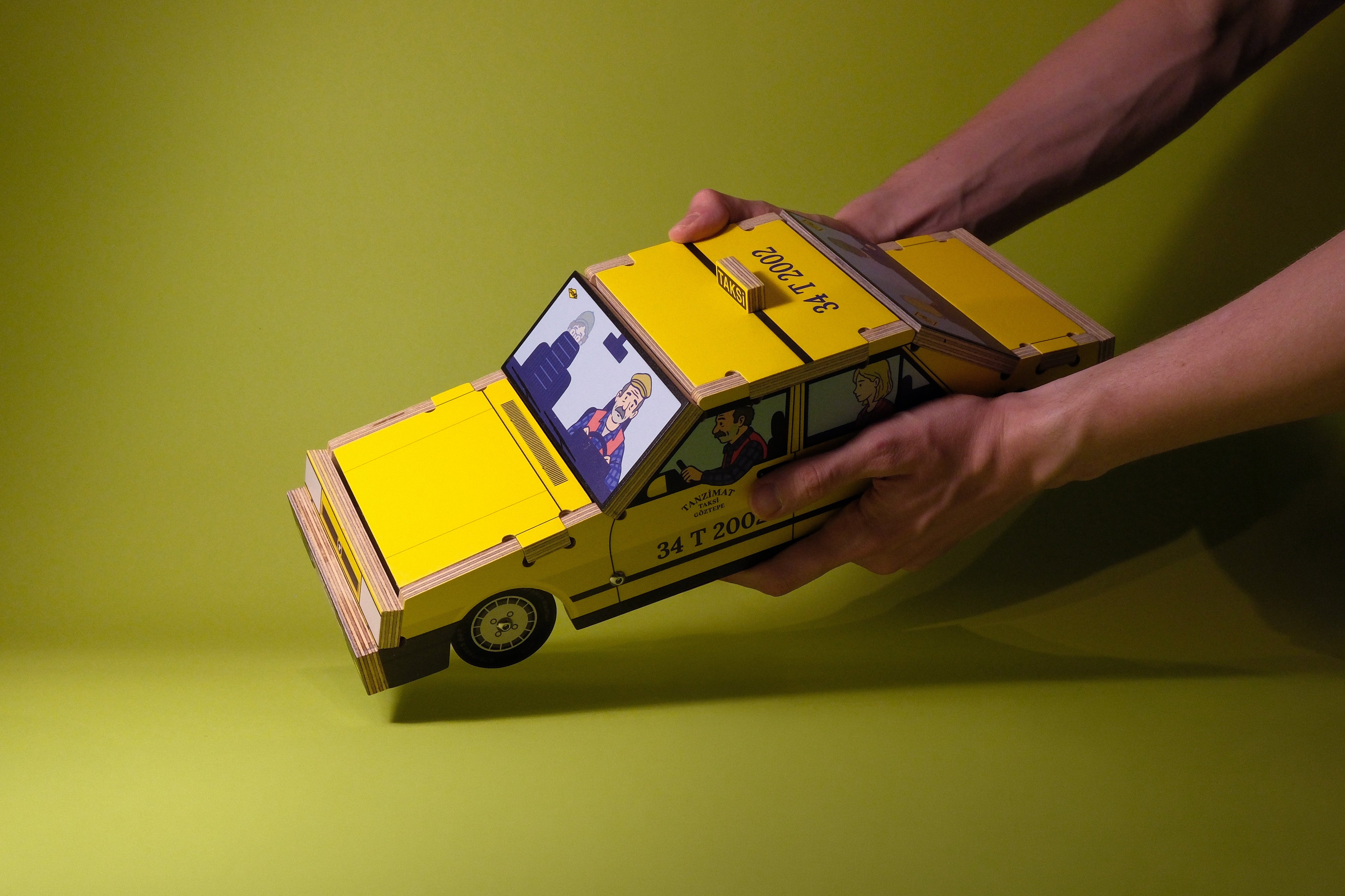 PostaKit Plywood: 2002 Şahin 1.6 i.e. İstanbul Taxi
