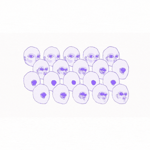 Collective Headsciousness in Purple
