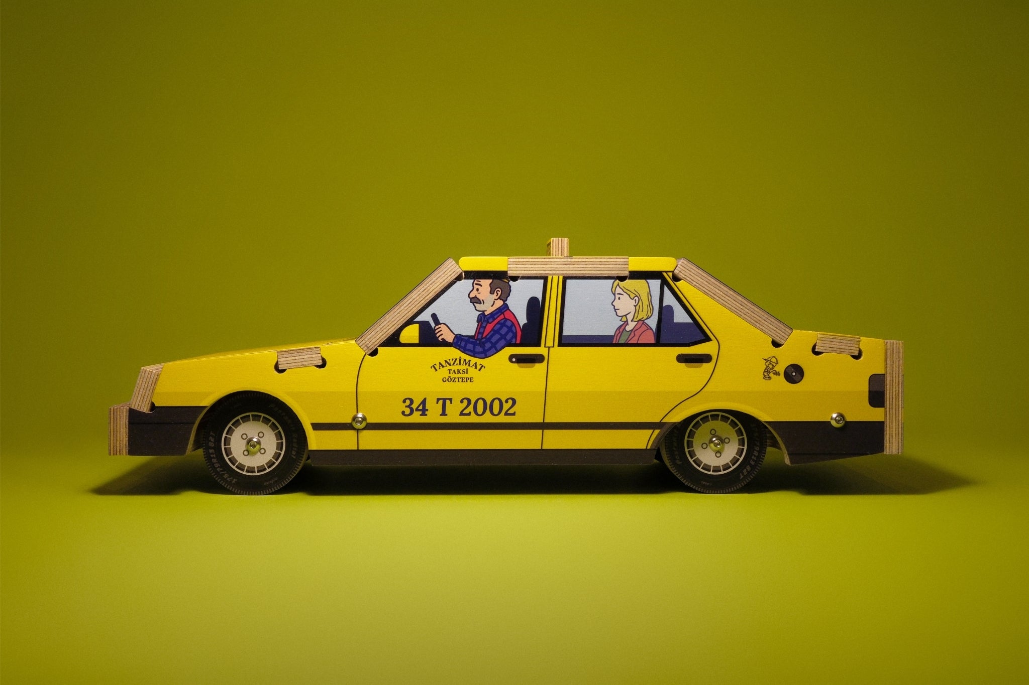 PostaKit Plywood: 2002 Şahin 1.6 i.e. İstanbul Taxi