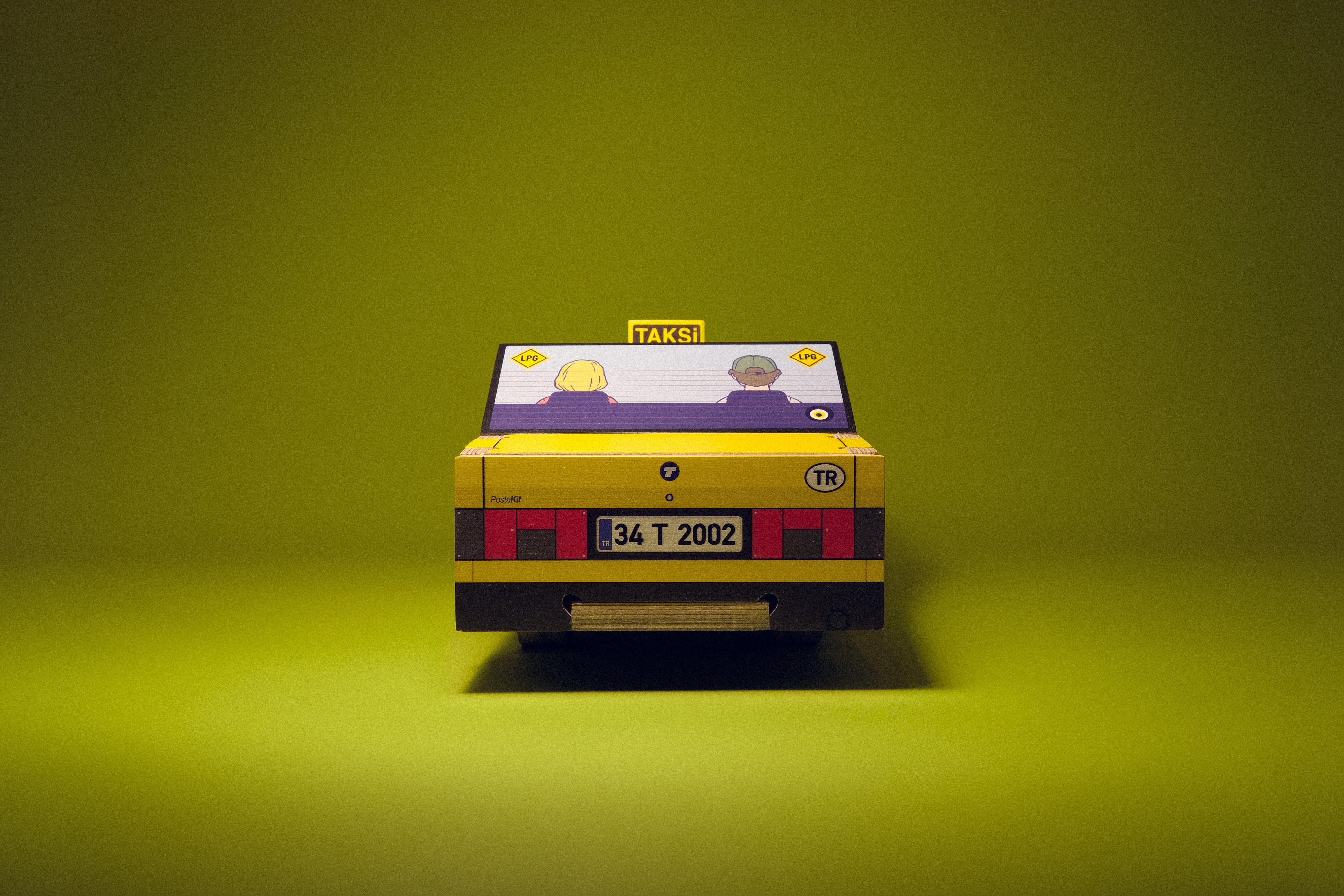 PostaKit Plywood: 2002 Şahin 1.6 i.e. İstanbul Taxi