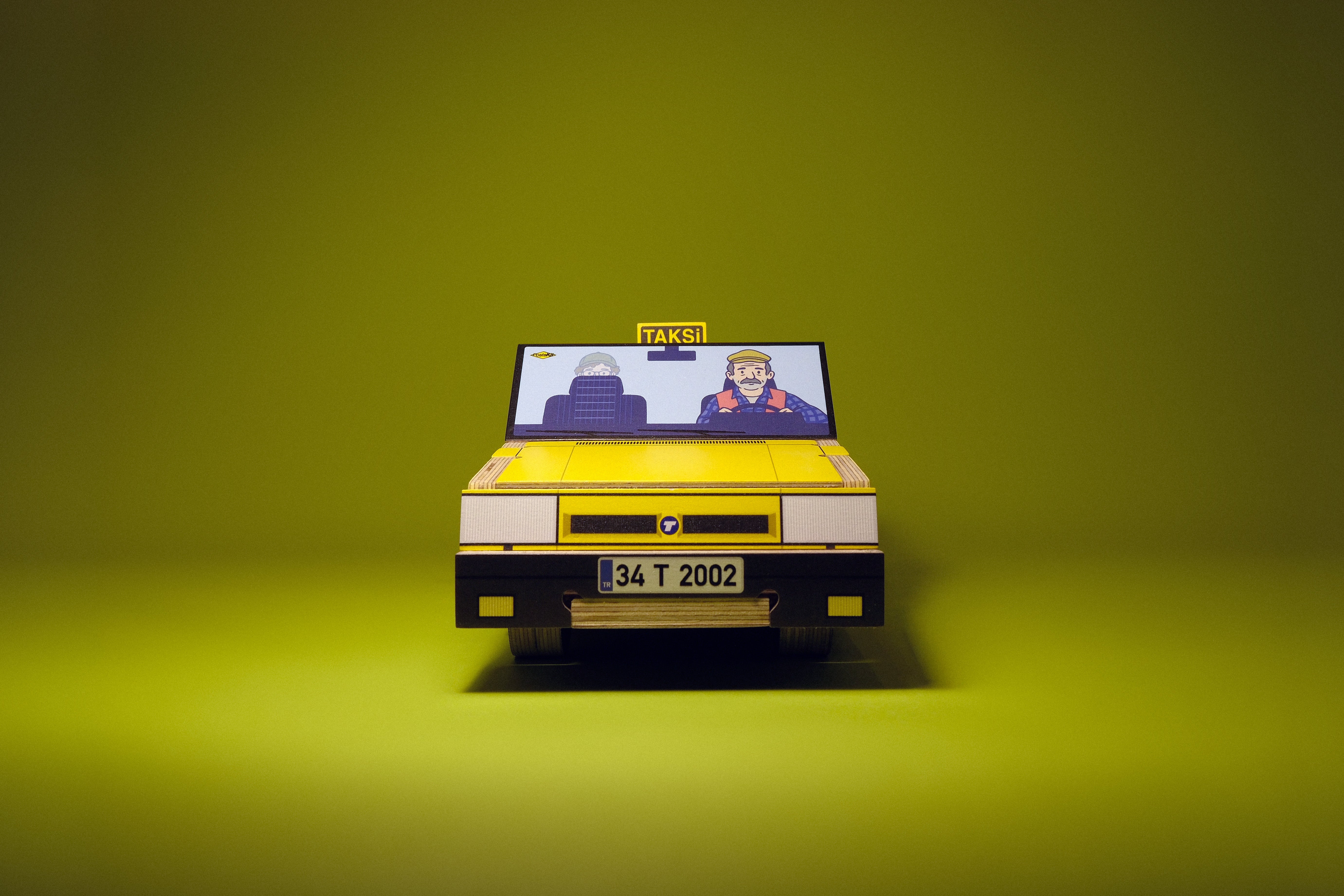 PostaKit Plywood: 2002 Şahin 1.6 i.e. İstanbul Taxi