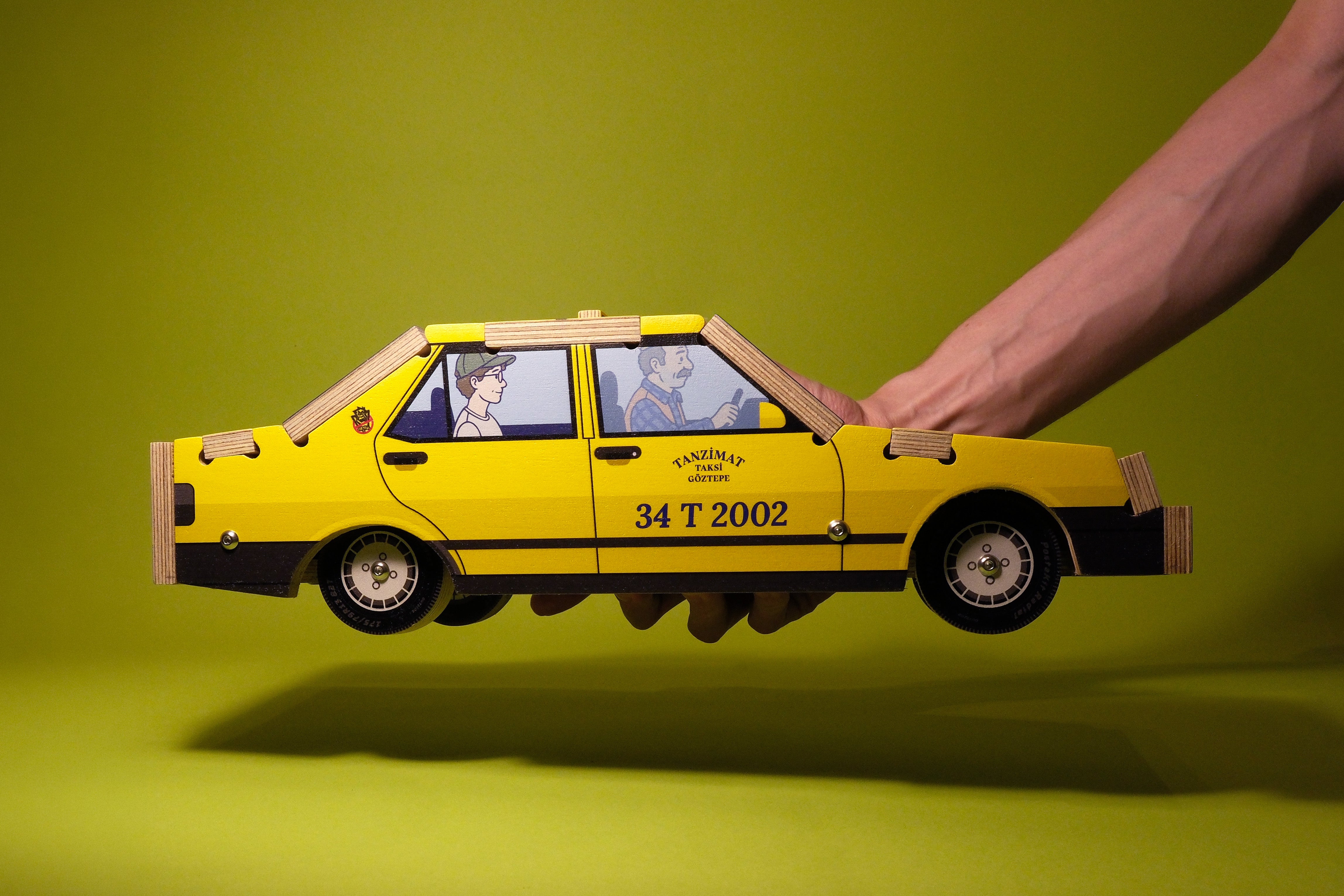 PostaKit Plywood: 2002 Şahin 1.6 i.e. İstanbul Taxi