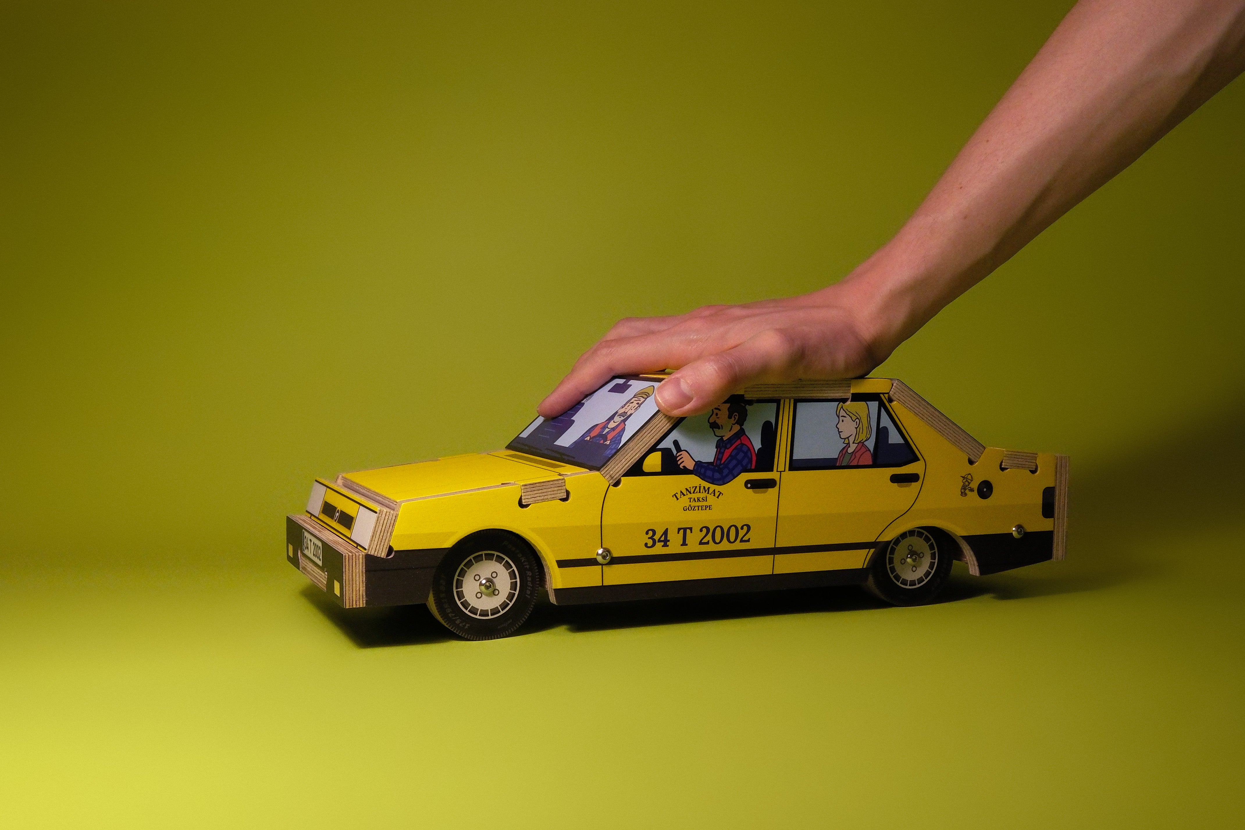 PostaKit Plywood: 2002 Şahin 1.6 i.e. İstanbul Taxi
